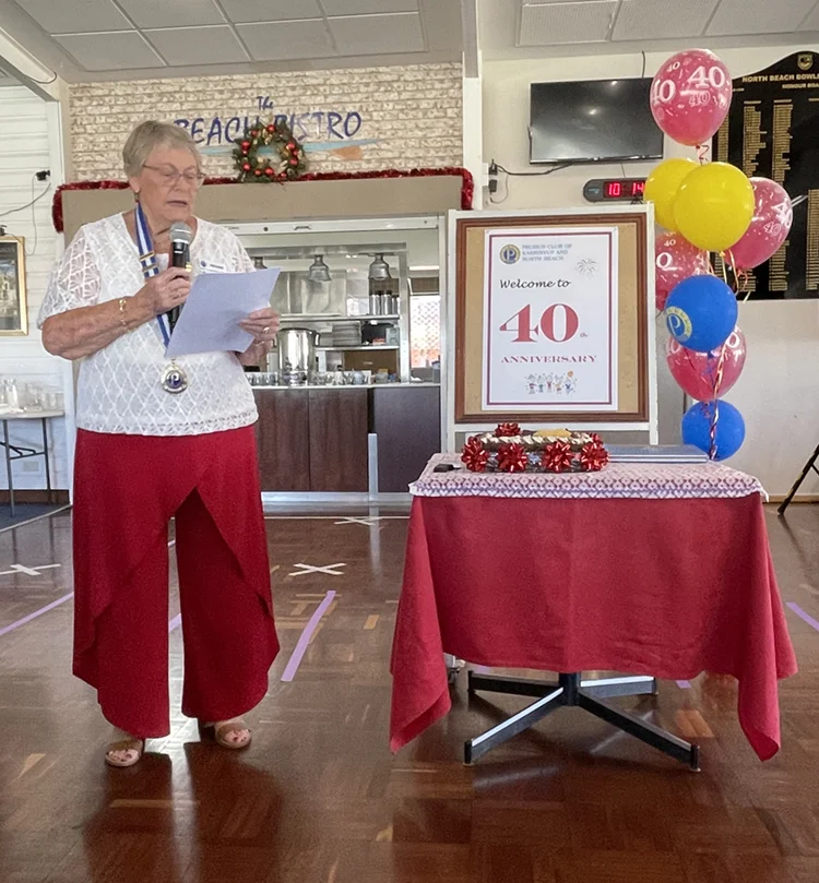 Club's 40th anniversary