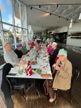 Christmas in July lunch at The Greens