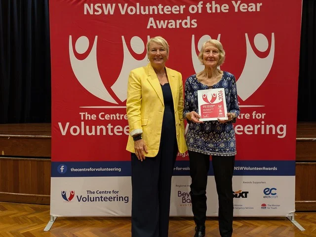 Margaret Dunn - Volunteer of the Year