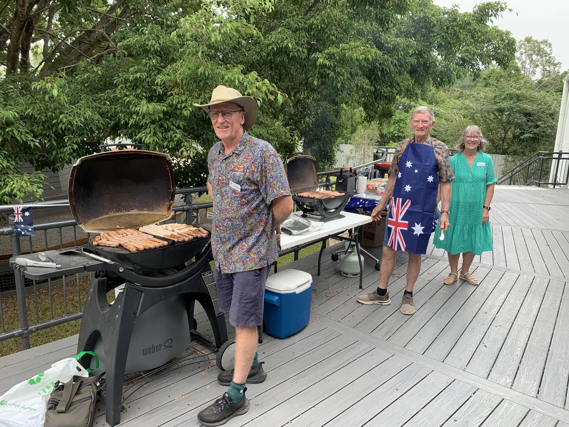Australia day bar-b-que