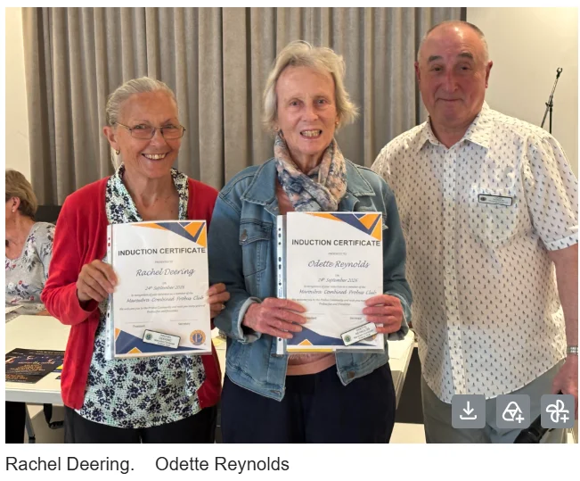New members Sep 2026