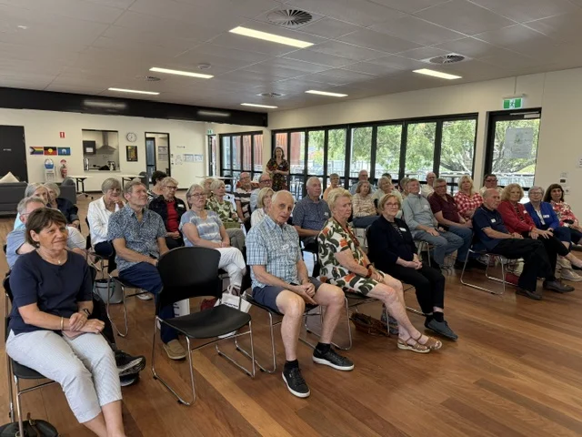 Members at our meeting