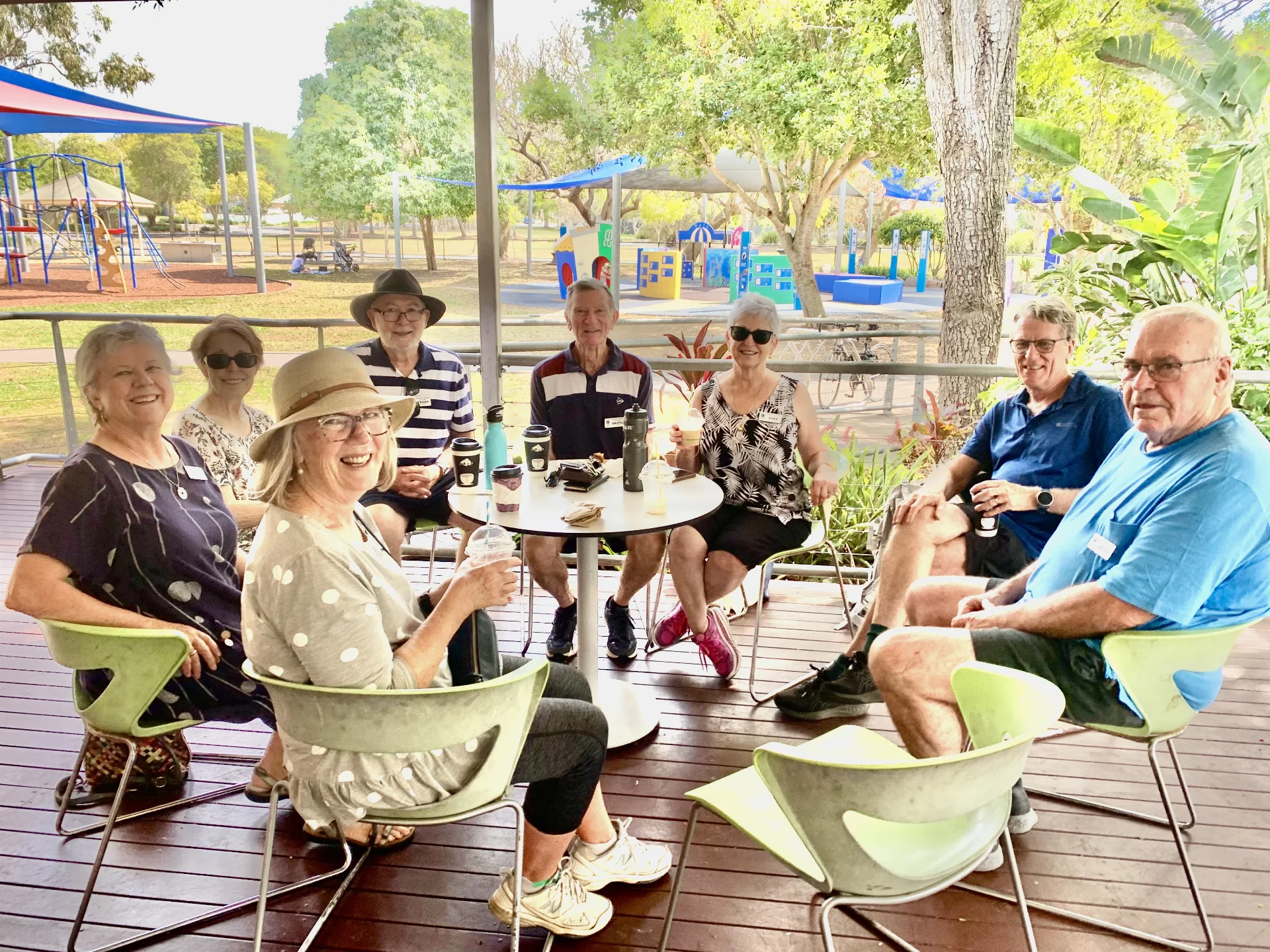Meeting in the park